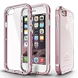 iPhone 6s Case, PLESON [Crystal Bumper] iPhone 6s Case Cover, Dual Layer Case [FREE Screen Protector] [Drop Protection] PC Bumper and Scratch Resistant Crystal Clear Back Case for Apple iPhone 6 / 6s