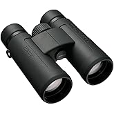 Nikon PROSTAFF P3 10x42 Waterproof Fogproof Drop-Resistant Design Binocular with Reflective Silver-Alloy Coating, Black (Renewed)