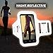 iPhone 7/8 Running Armband with Fingerprint ID Access. Sports Arm Phone Case Holder for X-Small 9
