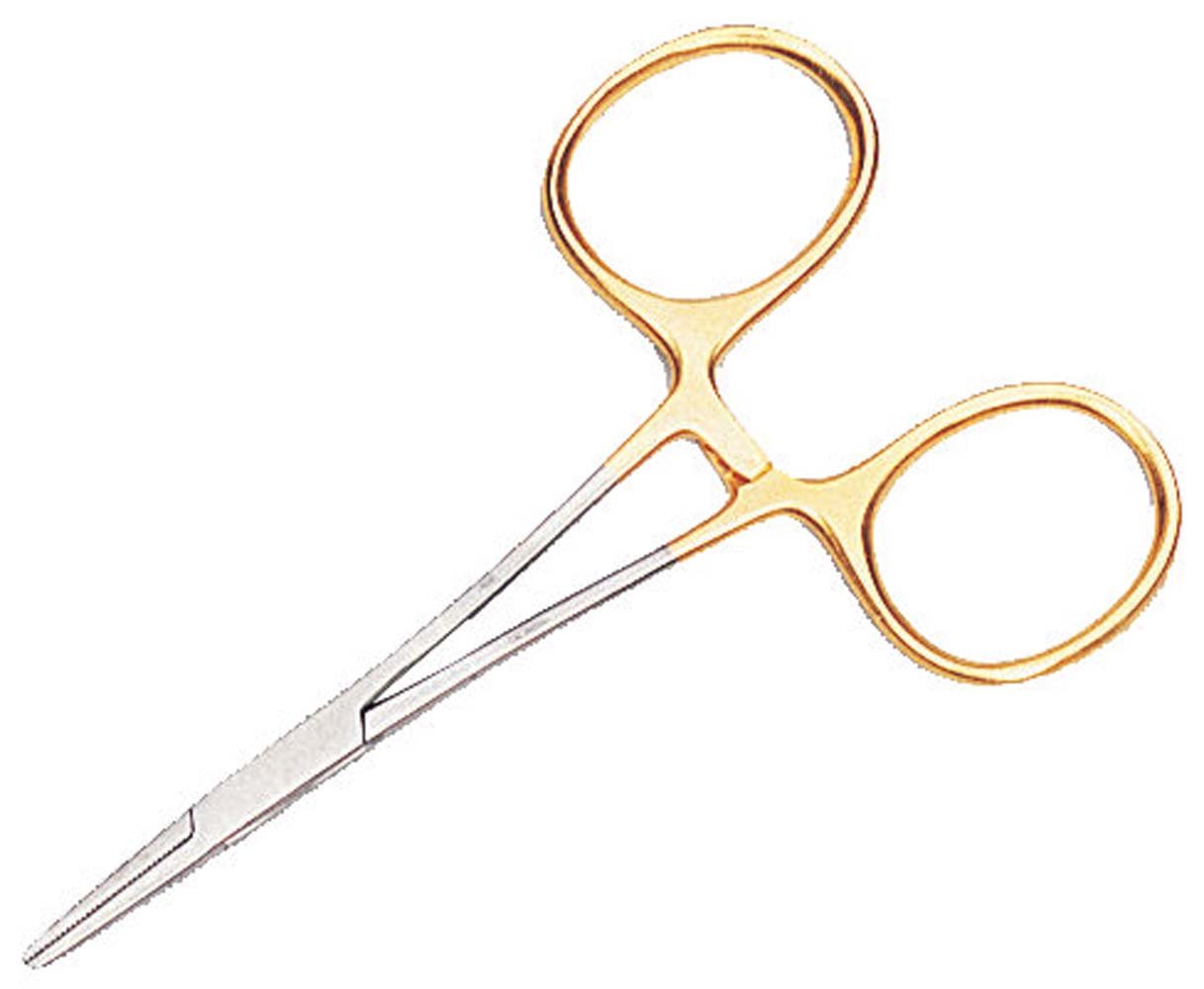 ToolUSA 5" Straight Tip Hemostat Half Gold Color S32