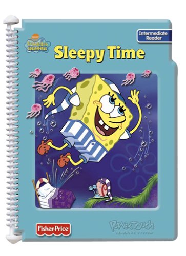 POWERTOUCH SPONGEBOB SQUAREPANTS SLEEPY TIME BOOK AND CARTRIDGE SPONGE BOB by PowerTouch