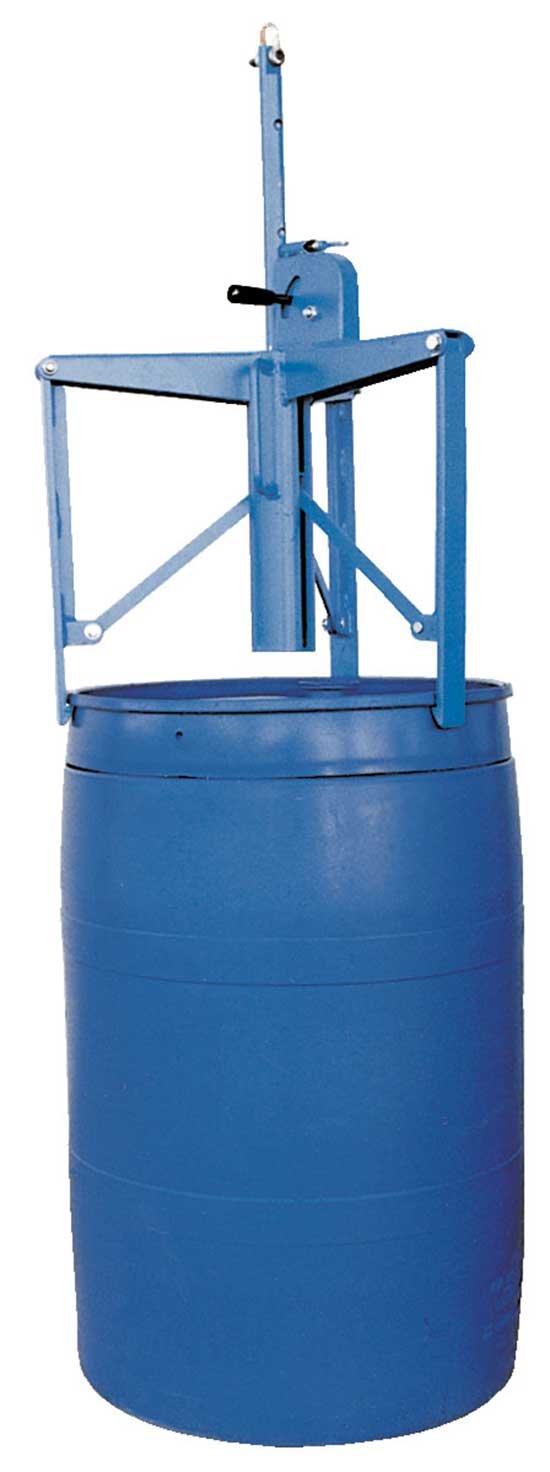 Plastic Drum Lifter BPDL800 Series; Acceptable Drum Types 55 Gallon