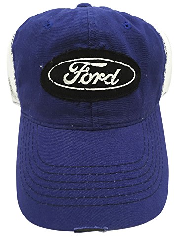 FORD DISTRESSED MESH BACK TRUCKER HAT