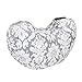 Bebe au Lait Premium Cotton Nursing Pillow, Chateau Silver