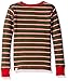 Hatley Boys' Organic Cotton Long Sleeve Waffle Henley Pajama Set