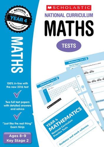 Practice SATs Test Papers: Maths, for children ages 8-9 (Year 4) Perfect for Home Learning.: (National Curriculum SATs Tests) Paperback – 3 Dec. 2015