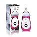Joovy Boob Glass Bottle & Sleeve, Pink, 8 Ounce