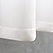 Jinchan White Curtains for Living Room & Bedroom - 84 Inch Long, Casual Weave Textured Privacy Curtains - 2 Panel Sets
