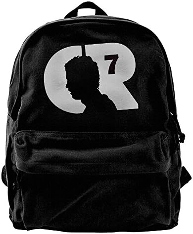 Real Madrid CF Cristiano Ronaldo CR7Canvas Backpack Daypack