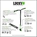 LUCKY Crew Pro Stunt Scooter, White/Green