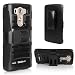 LG G3 Vigor Case, SGM (TM) Shell Holster Hybrid Defender Combo Case with Kickstand & Belt Clip For LG G3 Vigor