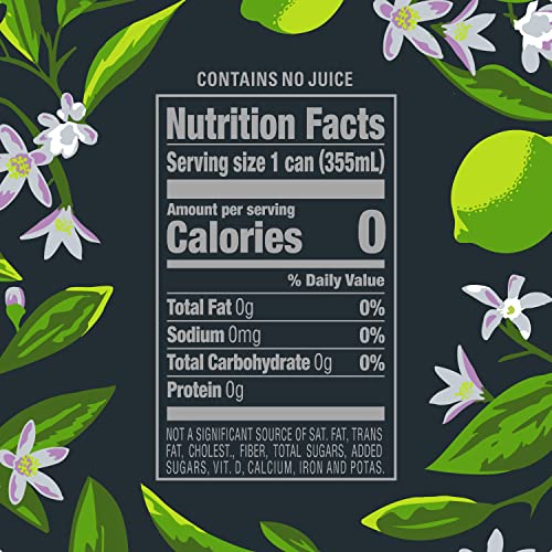 ORIGIN ORGANIC & NON-GMO LIME FLAVOR SPARKLING WATER, 12 FL OZ, RECYCLABLE ALUMINUM CANS (12 COUNT)