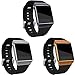 For Fitbit Ionic Bands, Maledan Classic Replacement Accessory Wristbands for Fitbit Ionic Smart Watch, Black Small