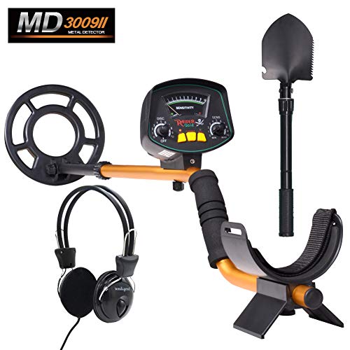Wedigout Metal Detector MD-3009II Gold Detectors Treasure Finder Detectors Within 8 Inches Adjustable Sensitivity and Headphone Jack - Thumbnail 6