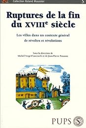 Ruptures de la fin du XVIIIe siècle