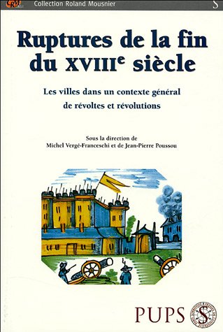 Ruptures de la fin du XVIIIe siècle