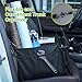 MIU COLOR Car Trunk Organizer for SUV, Collapsible Trunk Storage Organizer, Securing Straps, Non Slip Bottom(Black)