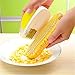 Corn Stripper Corn Cutter - Alamic Corn Shucker Corn Cob Remover Corn Cob Peeler Quick Corn Kerneler 2 Pack