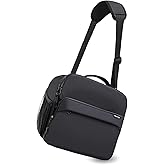 MOSISO Camera Bag, Camera Shoulder Bag for Photographers, Waterproof Camera Bags for DSLR/SLR/Mirrorless Cameras, Full Open Padded Camera Bag with Tripod Holder&Rain Cover for Canon/Nikon/Sony, Black