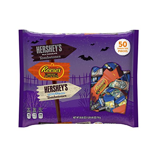 Hershey Halloween Candy Assortment, HERSHEY'S Milk Chocolate, REESE'S