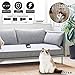 Upgraded Pet Scat Cat Mat,44''x17''Pet Training Shock Mat for Dogs Cats Indoor Outdoor,Keep Dog Off Furniture Sofa Couch,2Pcs Adjustable Shape,Smart Safe Protection System,Anti Shedding Metal Wires