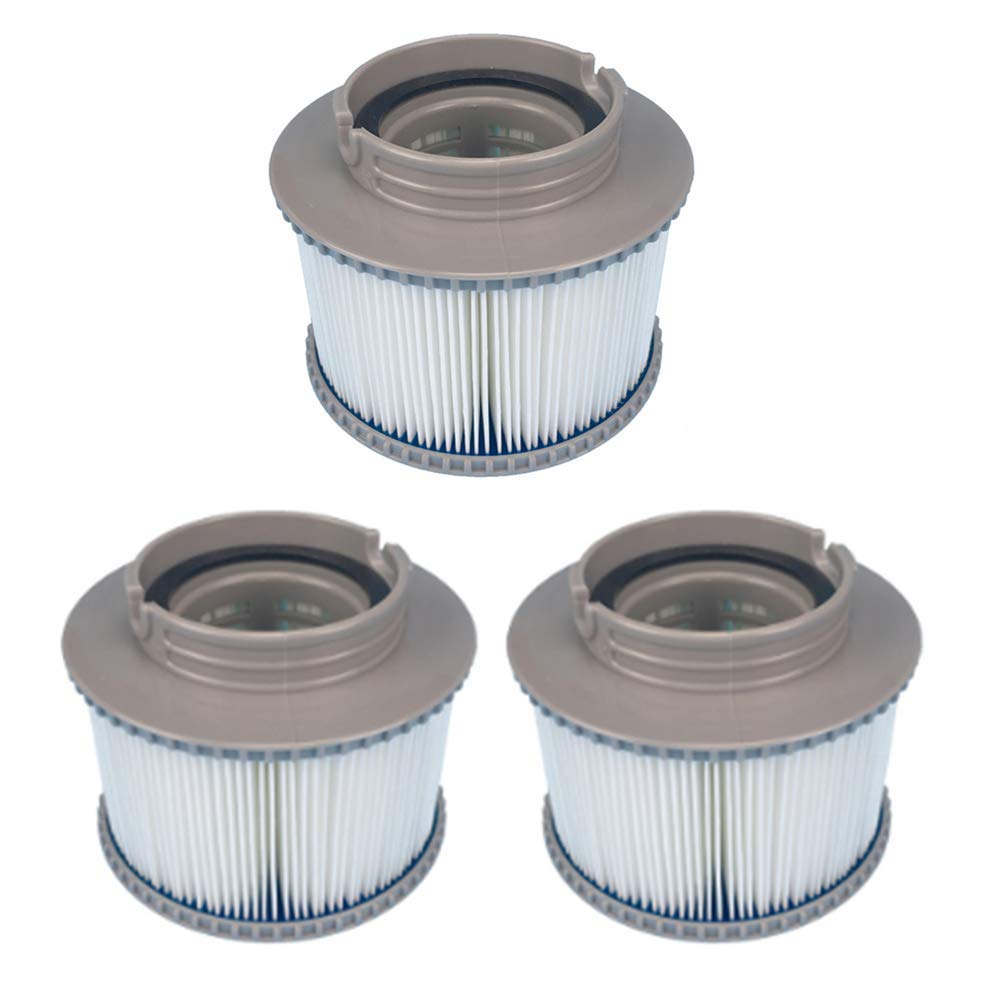 YanBan 3 Pack Replacement Filter for MSPA FD2089, Filter Cartridge Pump Fit for MSPA all Current Hot Tubs