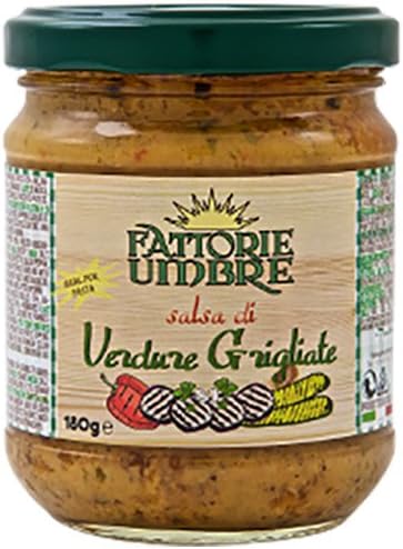 Grilled Vegetable Sauce by Fattorie Umbre (6.35 ounce)