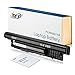 Key Power Laptop Battery [4 cell - 14.8V/40Wh] for Dell Inspiron 14, 14R, 15, 17, 17R, also fit XCMRD, 0MF69 - [18 Months Warranty]