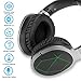 Azeada Wireless Gaming Headphones Mobile Gaming Bluetooth Headphones with Microphone Deep Bass Wireless Headphones Over Ear, Cool LED Lights, 9H Playtime for Sporting TV PC Cellphone Gamingthumb 2