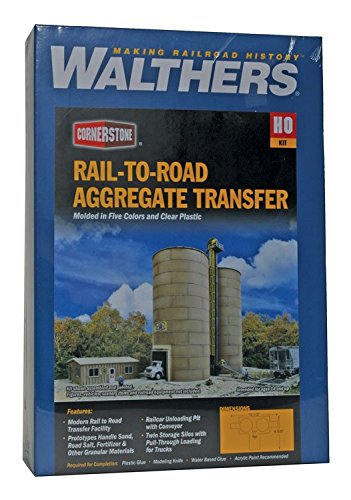 Walthers SceneMaster Rail-to-Road Aggregate Transfer Kit