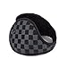Cabf Winter ear muffs,Cold Weather Ear Warmers, Winter Accessory Outdoor Ear Muffs,Plaid Ear muffs,Unisex and thickened style. (Black)