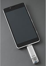 Hama C-Laeta 64GB USB Flash Drive Stick USB 3.0 3.1 USB-A USB-C Silver view 5