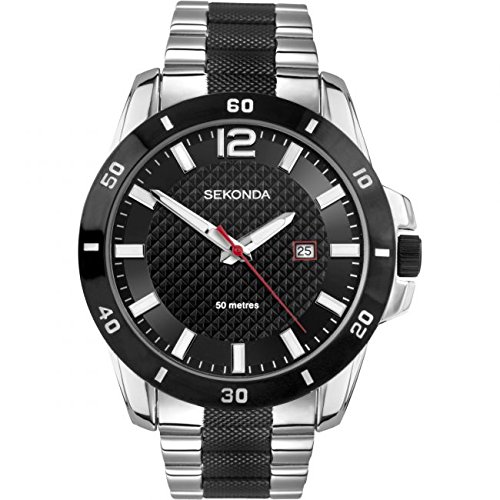 Sekonda Men's Analogue Quartz Watch with Stainless Steel Strap 3491.27