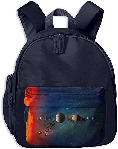 MYKJ Casual Lightweight Backpacks Solar System Planet Bookbag Shoulder Bag School Rucksack/Dayback For Girl&Boy Kids
