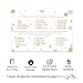 Paper Clever Party Pink and Gold Baby Shower Game - Candy Bar Matching Activity Cards - Guess The Stages of Pregnancy and Parenthood - Funny Game for Guests - Twinkle Star Princess Theme - 25 Pack