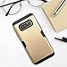 YOUMAKER Galaxy Note 8 Case, Full Body Heavy Duty Protection Shockproof Slim Fit Case Cover for Samsung Galaxy Note 8 (2017 Release) Without Built-in Screen Protector (Gold/Black)
