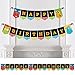 Big Dot of Happiness Monster Bash - Little Monster Birthday Party Bunting Banner - Party Decorations - Happy Birthday