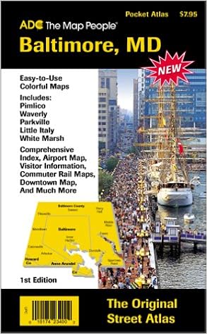 Adc The Map People Baltimore Md The Original Street Atlas 9780875302522 Amazon Com Books