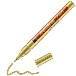 Edding 1 - 2 mm Permanent Marker - Gold
