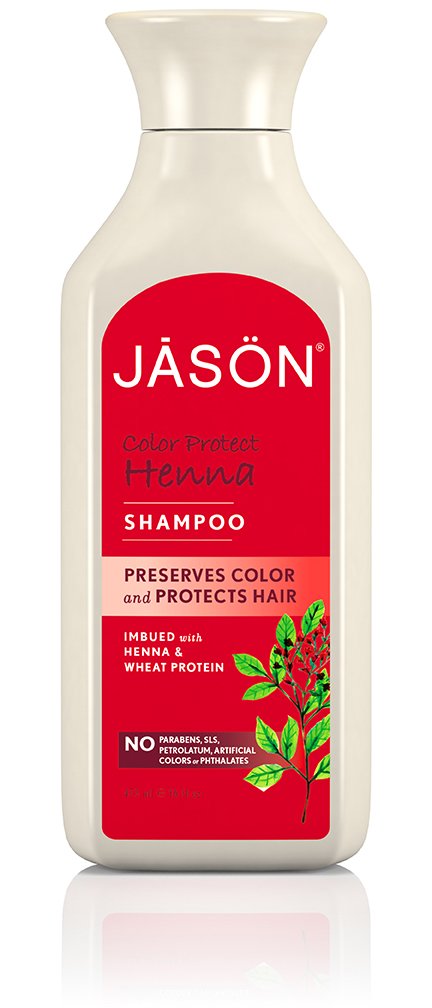 Jason Color Protect Henna Shampoo, 16 Fluid Ounce
