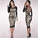 Women Dress, 2017 New Hot Sale Women Sexy Bodycon Bandage Evening Cocktail Party Long Sleeve Lace Dress by Neartime (M, Black)