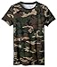 District Made - Ladies Perfect Weight Camo Crew Tee DM104CL
