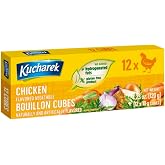 Kucharek Chicken Boullion Cubes PACK OF 3 each pack 4.23 OZ-(120gr) 12 cubes in pack -each 10gr