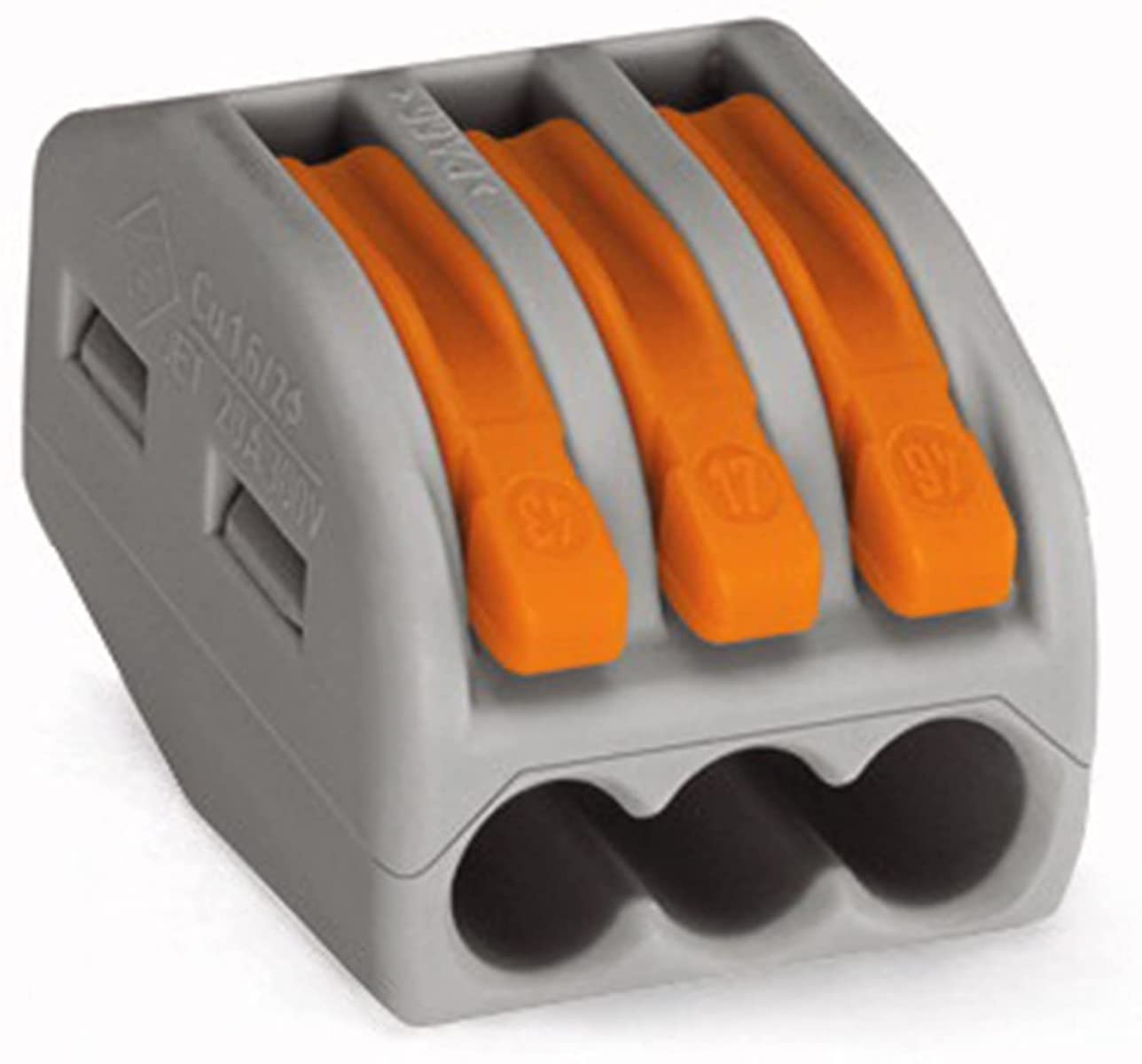 WAGO 222-412 x10, 222-413 x10, 222-415 x10 of Each Electrical Connectors Conductor Wire Clamp Terminal Block