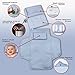 Hopscotch Portable Changing Pad | 3 Pocket Clutch | Diapering Bag Travel Kit | Waterproof Diaper Changing Station with Cushioned Mat for Baby or Toddler