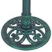 Giantex 28 Inch Height Pedestal Bird Bath, Vintage Standing Bird Feeder w/Antique Flower & Bird Decoration, Lightweight, Bird Baths for Outdoors Garden Yard Patio Decor (Green)