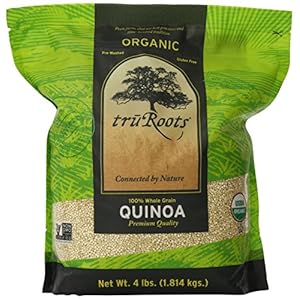 truRoots Organic Quinoa 100% Whole Grain Premium Quality, 4 lbs