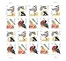 Coastal Birds Postcard Stamps 100 stamps (5 Sheets of 20 Postcard Rate Postage Stamps) - United States Postal Service