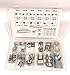 32 PC KIT NPT Pipe Cap & Plug Adapter Fitting Set