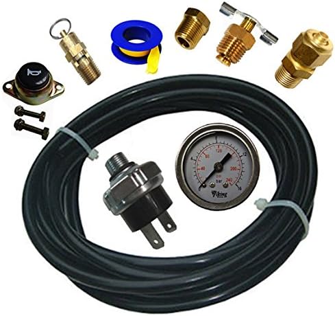 Viking Horns VIK-2 1/4" Installation Kit for Train Air Horn and On-Board Air Ride Suspension System